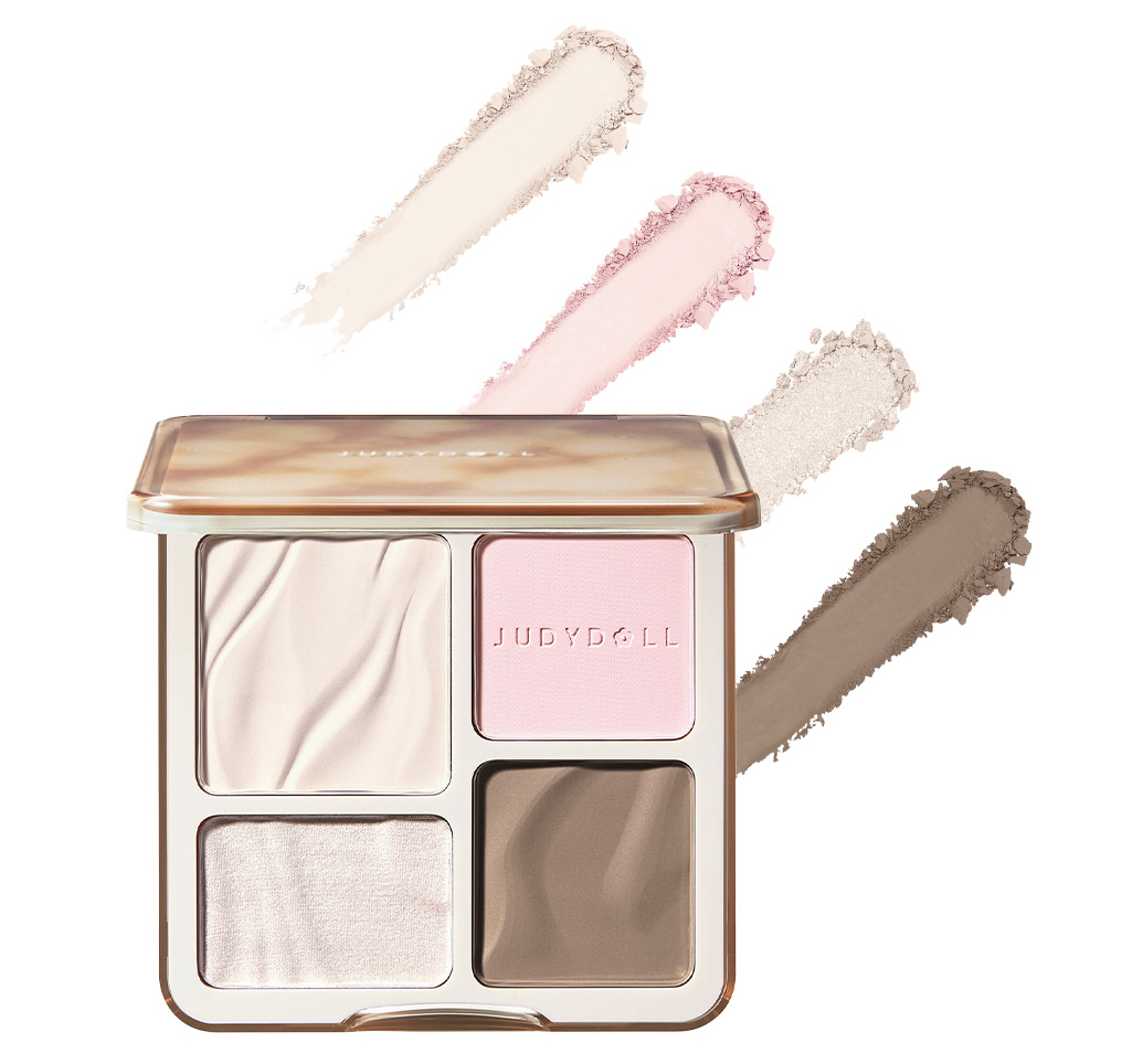 JUDYDOLL メリハリマスターパレット #04N ニュートラルトーン ¥2,090(mimi Japan)