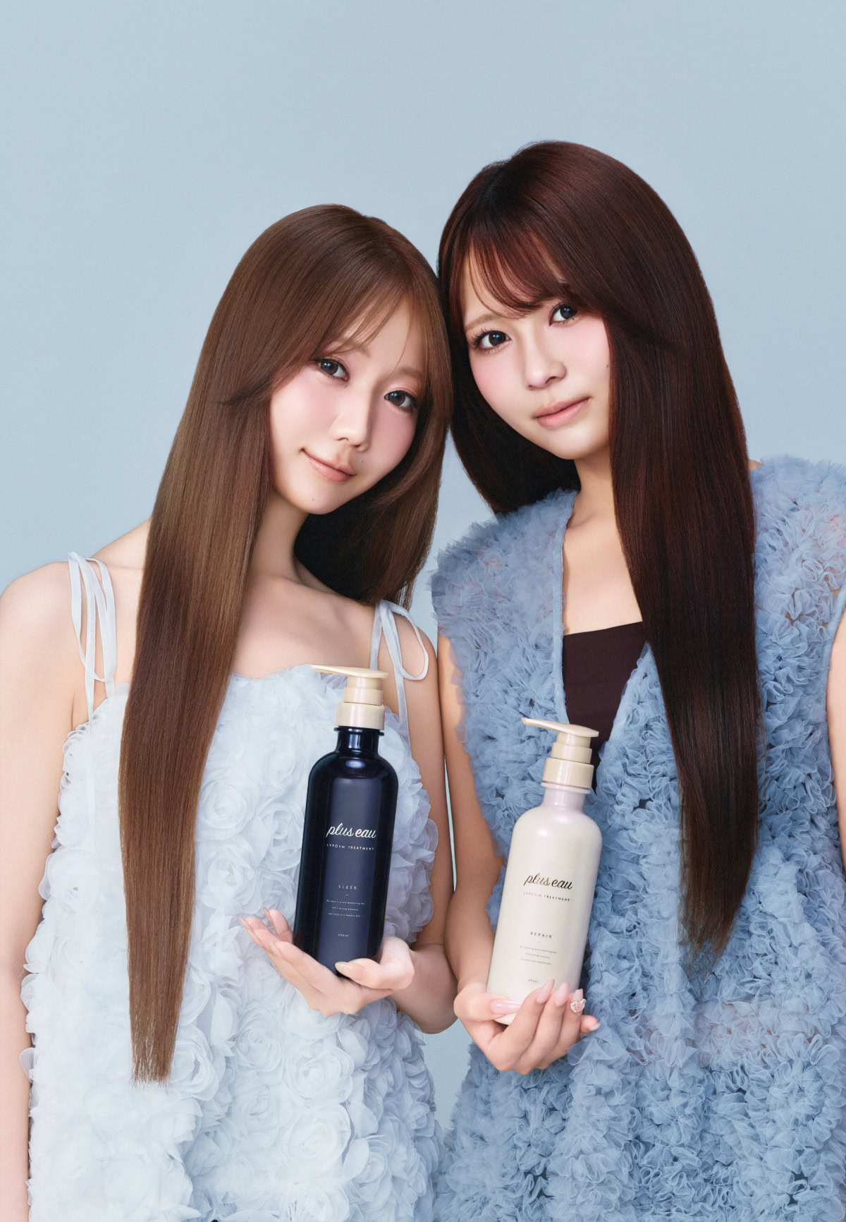 ＝LOVE大谷映美里さん・大場花菜さんとプリュスオー リポルム（黒）・リポア（白）